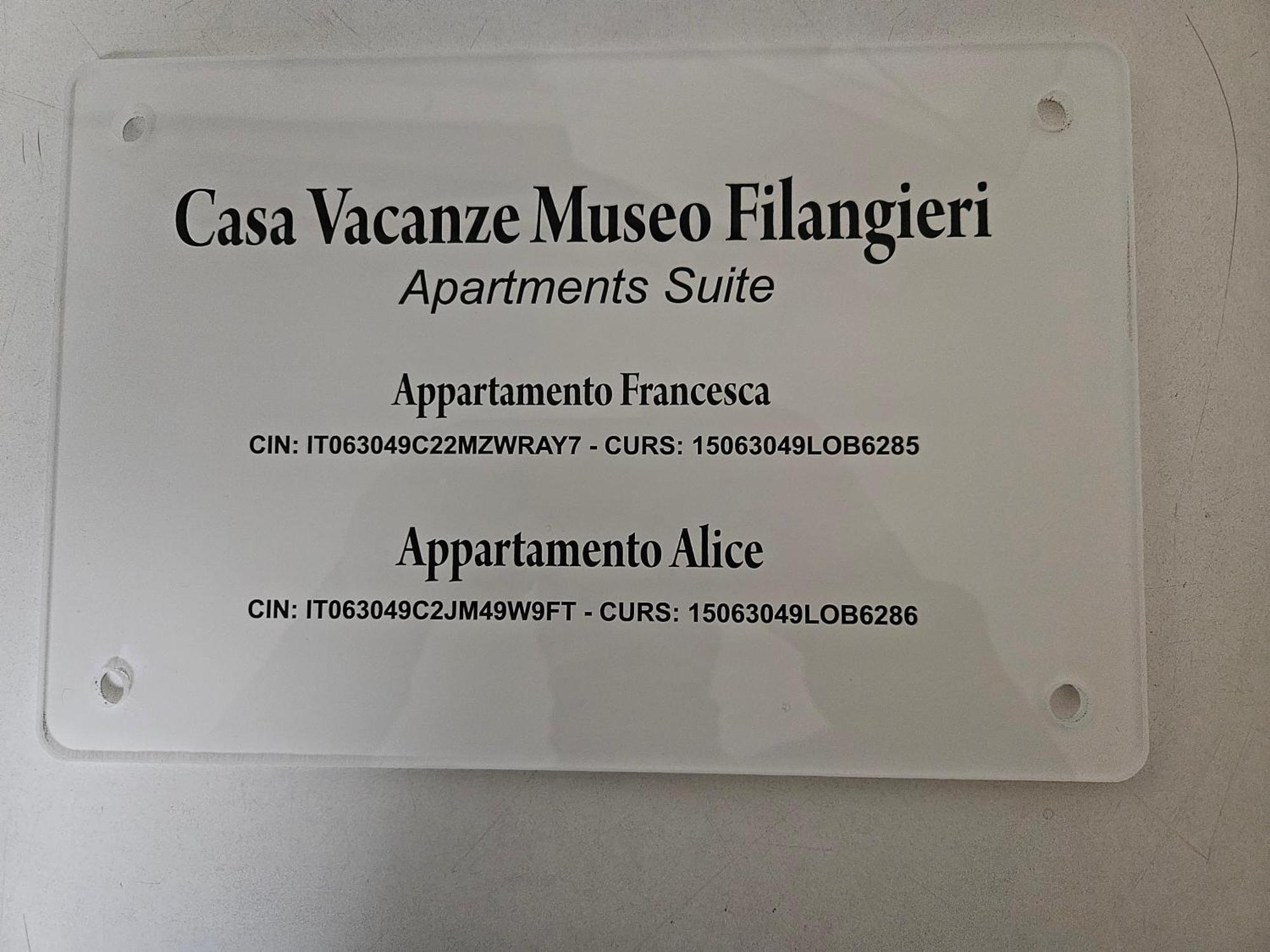 Museo Filangieri Suite Napoli Esterno foto